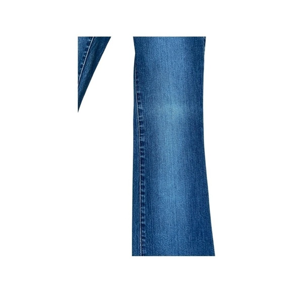 EXPRESS Flare Bootcut Jeans Stretch Blue Women’s Size 1/2 RN#54867. - Picture 10 of 16